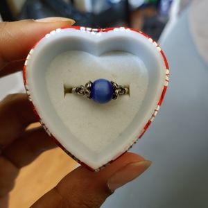 Gorgeous Blue Colored Ring
